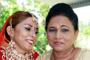 My beautiful mom-Mrs. Doris Thomas and me!