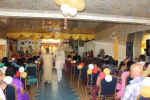 Our guests present at the very beautiful Coromandel Shiv Mandir!