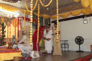 Happy for an opportunity to do Aarti for my Mom and Dad! 