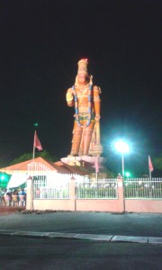 Puja was in progress!