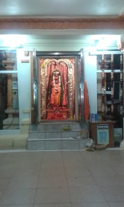A very beautifully decorated Sri Hanumanji after Puja was completed!