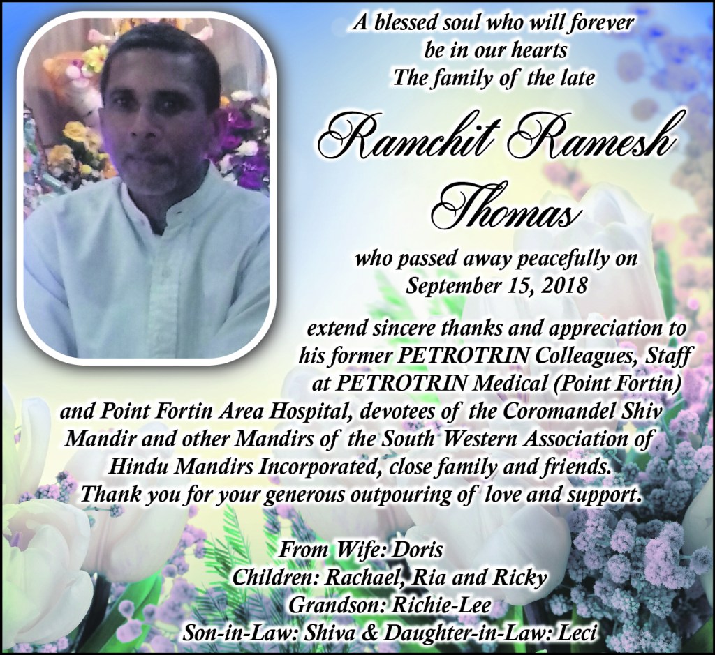 My Dad Ramesh In Loving Memory of my Dad, Ramchit Ramesh Thomas – Celebrating Existence